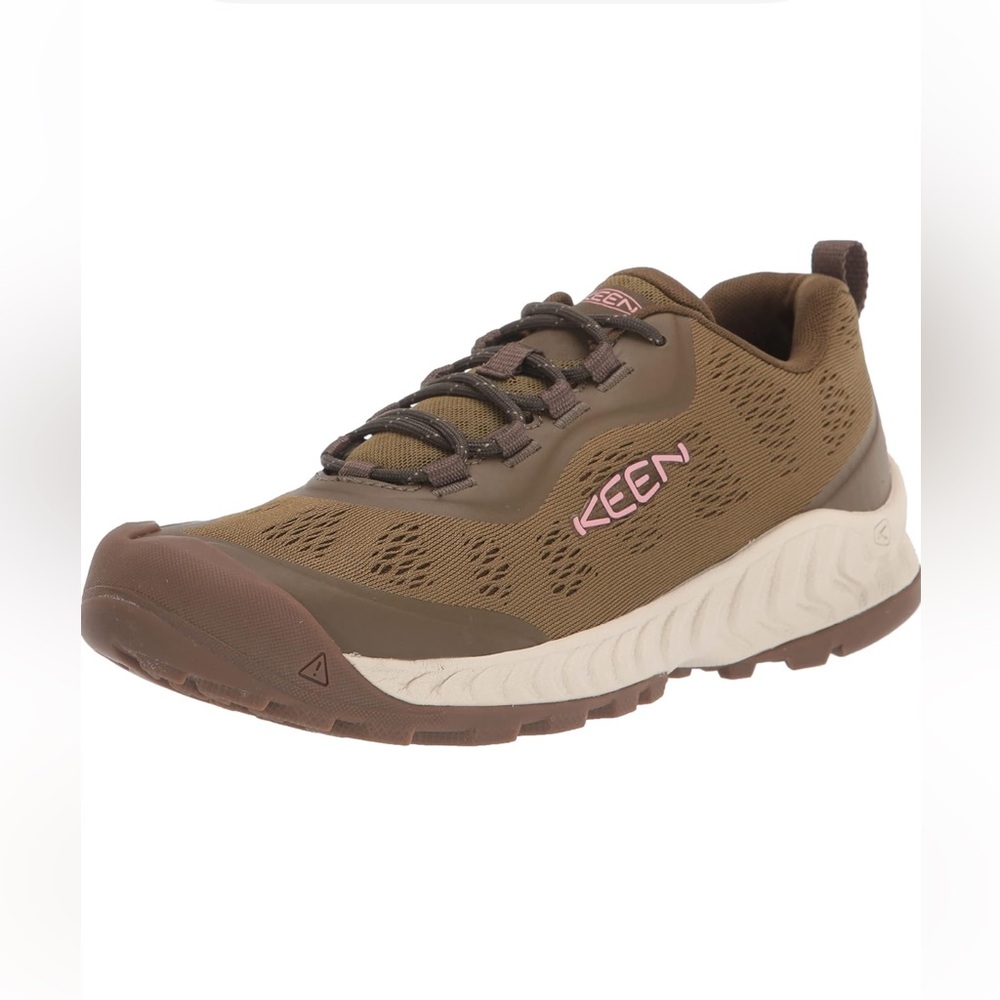 Keen Brown and Pink Hiking Shoes
